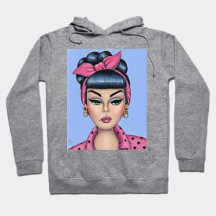 Rockabilly doll Hoodie